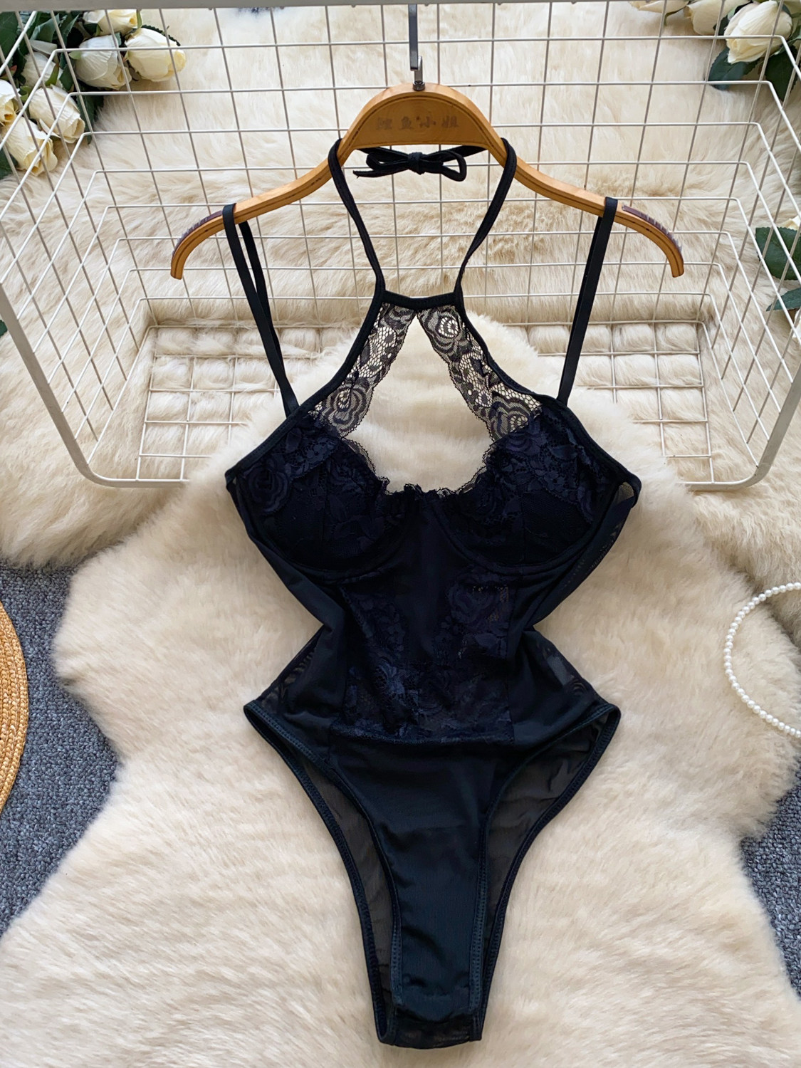 Foamlina - Body de Encaje Sexy - Lace Teddy Lingerie reseña y precio