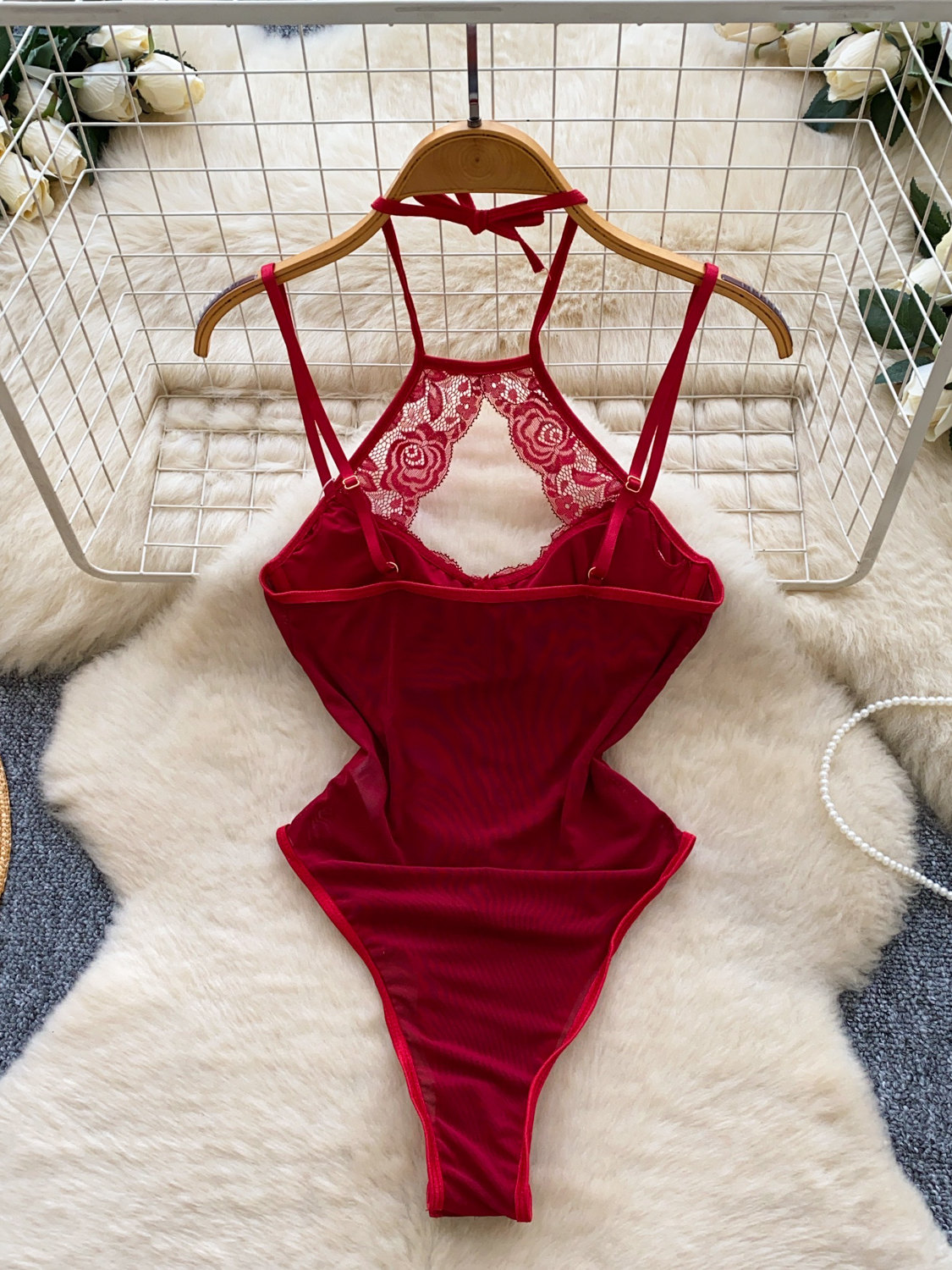 Foamlina - Body de Encaje Sexy - Lace Teddy Lingerie reseña y precio